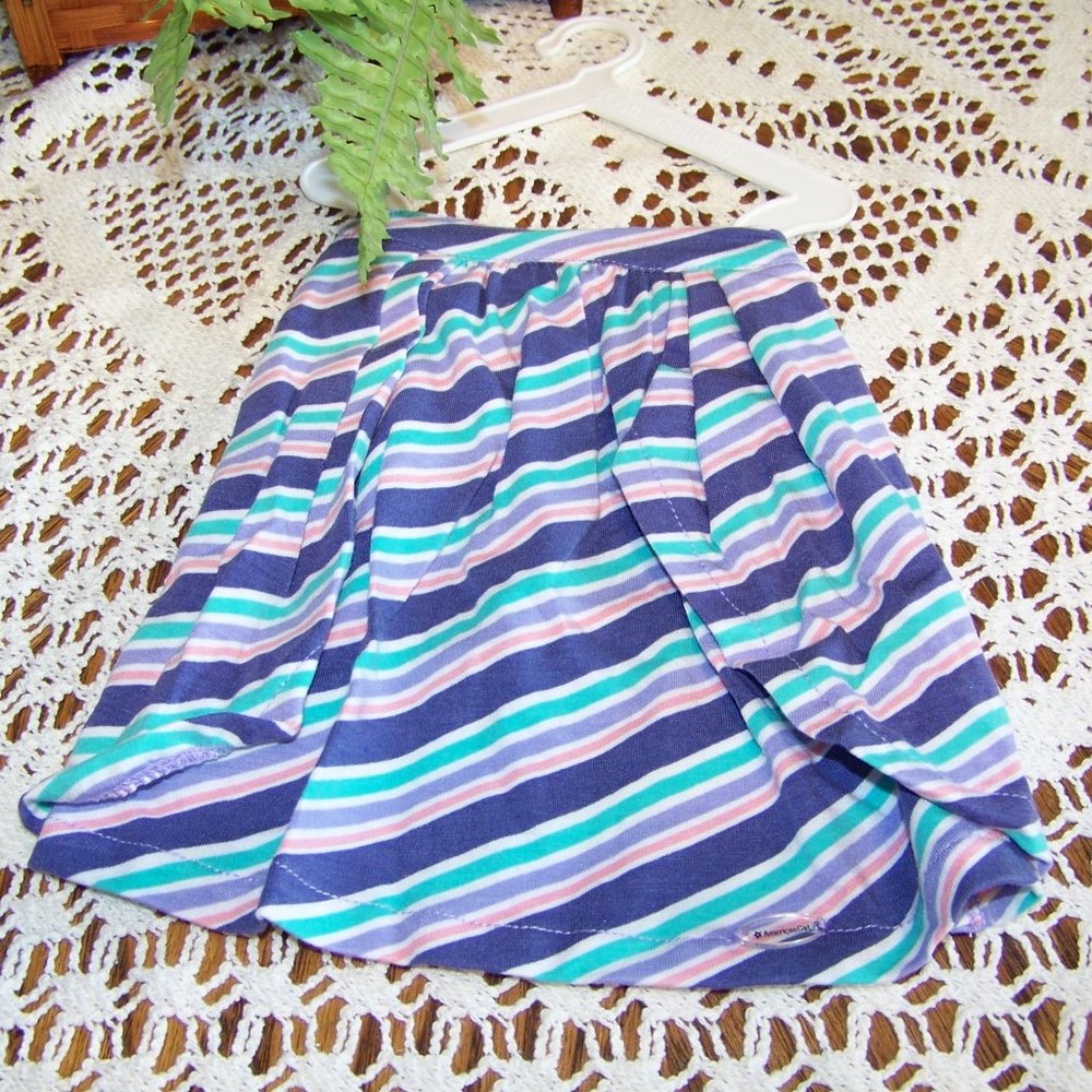 ❌SOLD!❌ AMERICAN GIRL Seashore Stripe Skirt Truly Me Mix & Match